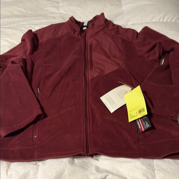 All in Motion Red Performance Jacket with Full-Length Zipper - Picture 1 of 1
